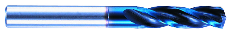 L9826 7.7mm 3Fl 3xD Carbide Drill Aqdex Oil Hole - Apex Tool & Supply