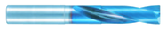 L9830 6mm Aqua Ex Flat Carbide Drill with Radius - Apex Tool & Supply