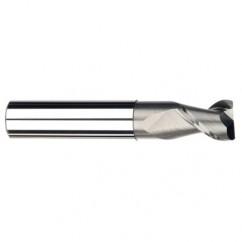 5/8" Dia. - 3/4" LOC - 5" OAL - 2 FL Carbide End Mill-Uncoated - Apex Tool & Supply
