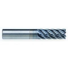 16mm Dia. - 34mm LOC - 92mm OAL - 1mm CR 7FL Carbide End Mill - AlCrNx - Apex Tool & Supply