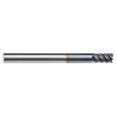 3/16" Dia. - 9/16 LOC - 2" OAL - 5 FL Carbide End Mill-AlTiN-x - Apex Tool & Supply