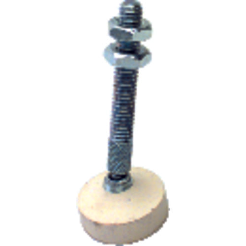 Model 207209–1/4–20; Swivel Padded with White Neoprene Pad Style - Spindle Assembly - Apex Tool & Supply