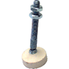 Model 207209–1/4–20; Swivel Padded with White Neoprene Pad Style - Spindle Assembly - Apex Tool & Supply