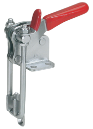 #334 Vertical Latch Pull Action Latch Style; 1;000 lbs Holding Capacity - Toggle Clamp - Apex Tool & Supply