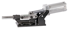 #850 Pneumatic Straight Line Style; 16000 lbs Holding Capacity - Toggle Clamp - Apex Tool & Supply