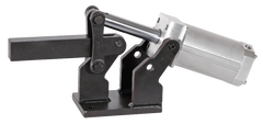#858 Pneumatic Power Solid Style; 4000 lbs Holding Capacity - Toggle Clamp - Apex Tool & Supply