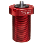 Round Threaded Body Pneumatic Swing Cylinder - #8215-LA .50'' Vertical Clamp Stroke - RH Swing - Apex Tool & Supply