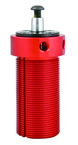 Round Threaded Body Pneumatic Swing Cylinder - #8415-LA .50'' Vertical Clamp Stroke - RH Swing - Apex Tool & Supply