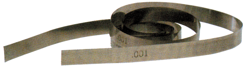 .002 Thickness - 25ft Blade Length - Steel Feeler Stock Roll - Apex Tool & Supply