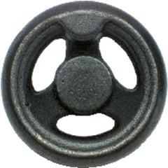Cast Iron Hand Wheel (No Holes) - 6″ Wheel Diameter, 1 3/8″ Hub Diameter - Apex Tool & Supply