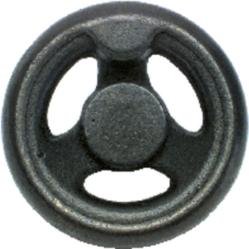 Cast Iron Hand Wheel (No Holes) - 3″ Wheel Diameter, 1″ Hub Diameter - Apex Tool & Supply
