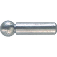 Model 826720–1/2″ Ball Diameter–1/4″ Shank Diameter - Slip Fit Tooling Ball - Apex Tool & Supply