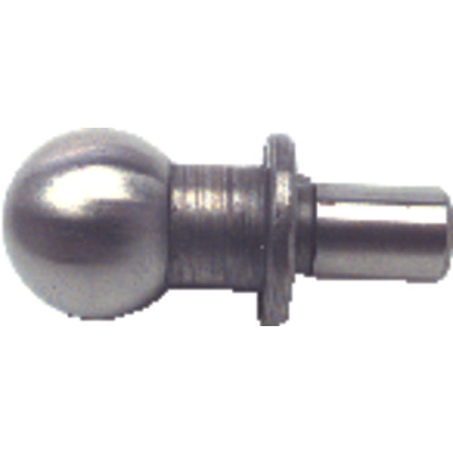 Model 826877–1/2″ Ball Diameter–1/4″ Shank Diameter - No-Hole Toolmaker's Construction Ball - Apex Tool & Supply