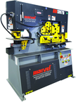 71 Ton - 12" Throat - 7.5HP, 220V, 3PH Motor Dual Cylinder Complete Integrated Ironworker - Apex Tool & Supply