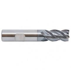1x1x1-1/2x4 4 Flute .250R TuffCut® XT End Mill-ALtima® Blaze - Apex Tool & Supply
