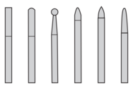 CARBIDE DIAM BURR SET#2 D/C METRIC - Apex Tool & Supply