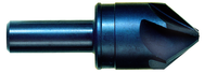 1-1/4 6 Flute Chatterless HSS Countersink 100 Deg - Apex Tool & Supply