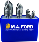 90 Degree 3 Flute Aircraft Countersink Set - Apex Tool & Supply