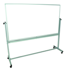 72 x 40 Whiteboard with Frame and Casters - Apex Tool & Supply