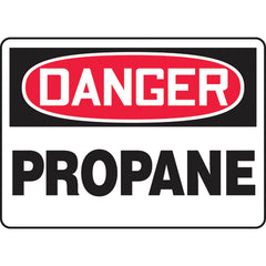 Sign, Danger Propane, 7″ × 10″, Vinyl - Apex Tool & Supply