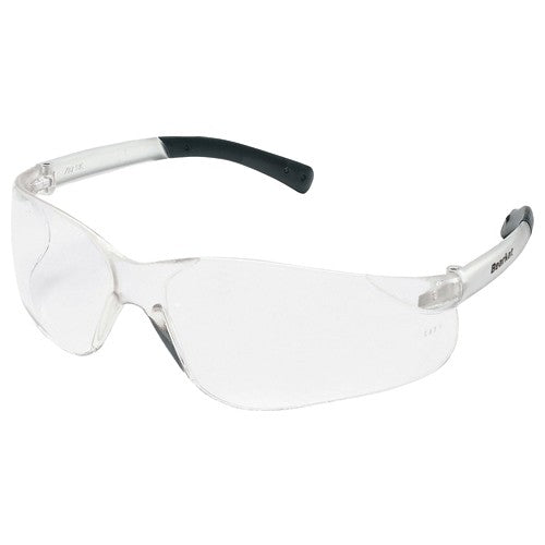 Safety Glasses - Clear Anti-Fog Lens - Chrome Frame S21 Style - Apex Tool & Supply