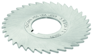 4 x 1/32 x 1 - HSS - Concave Slitting - 40T - Uncoated - Apex Tool & Supply