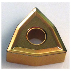 WNMG 433 F41 PT1225, 0.047'Ä≥ Corner Radius, 0.187'Ä≥ Thick, 1/2'Ä≥ Inscribed Circle, TiN|TiCN|Al2O3|TiN, Trigon, Turning Indexable Insert - Apex Tool & Supply