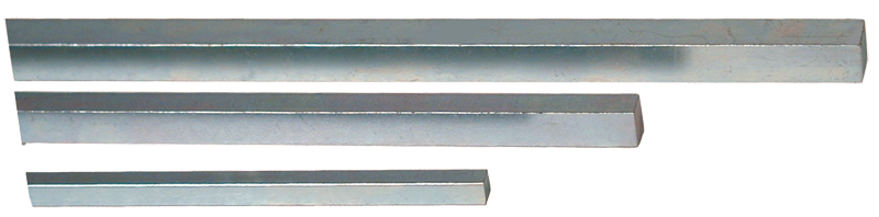 12 x 6 ea. 3/16; 1/4; 5/16; 3/8; 4 ea. 7/16; 1/2'' - Cold Finish Square Key Stock Assortment - Apex Tool & Supply