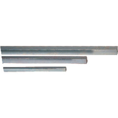 3/16″ Square Stainless Steel Keystock, 12″ Length - Apex Tool & Supply