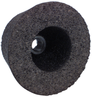 5/3 - 3/4 x 2 x 5/8-11" - Aluminum Oxide (A) / 24P Type 11 Snag Wheel - Apex Tool & Supply