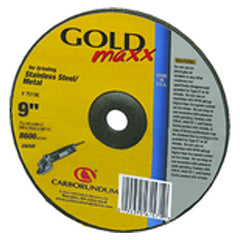 9″ × 1/4″ × 7/8″ - Zirconium 24 Grit Type 27 - Cut-Off Wheel - Apex Tool & Supply