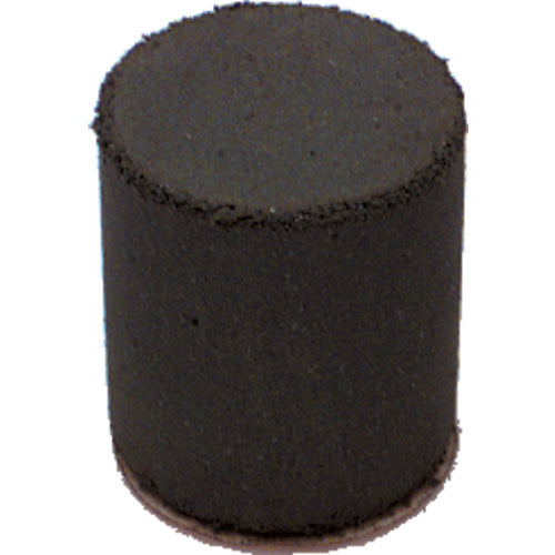 1″ × 7/8″ × 1/4″ - Cylinder Resin Bonded Rubber Cone (Medium Grit) - Apex Tool & Supply