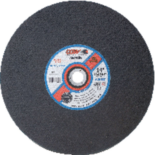 14″ × 7/64″ × 1″ - A36-S-BF - Aluminum Oxide Reinforced Cut-Off Wheel - Chop Saw - Apex Tool & Supply