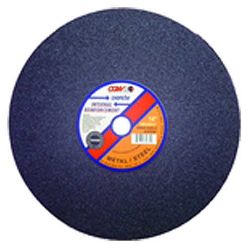 14″ × 3/32″ × 1″ - WA30-P Stainless - White Aluminum Oxide Reinforced Cut-Off Wheel - Apex Tool & Supply
