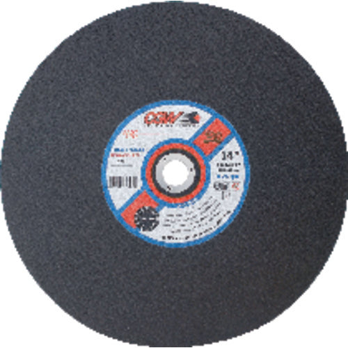 12″ × 1/8″ × 1″ - A24-R-BF - Aluminum Oxide Reinforced Cut-Off Wheel - Stationary Saw - Apex Tool & Supply