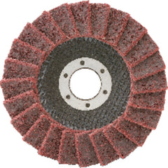 4 1/2″ × 5/8″-11 - Coarse - Type 27 - Surface Conditioning Flap Disc - Apex Tool & Supply