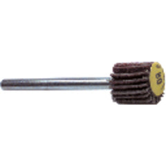 1 3/16″ × 1/8″ × 1/8″-240 Grit - Mounted Mini Flap Wheel - Apex Tool & Supply