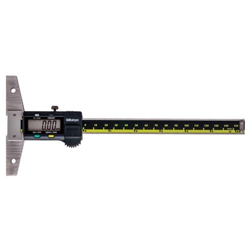 ‎0-6 / 0-150 mm Measuring Range (0.0005 / 0.01 mm Resolution) - Electronic Depth Gage - Apex Tool & Supply