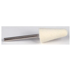 1/2″ 1″ 1/8″ Shank - Soft Tapered Felt Bob - Apex Tool & Supply
