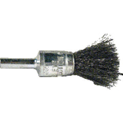 1/2″ Diameter - Steel Wire End Brush - Apex Tool & Supply