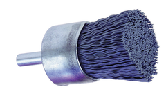 1'' Diameter - Nylon Abrasive End Brush - Apex Tool & Supply