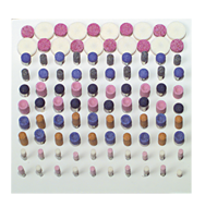 1/4 x 1-1/2" Shank - 50 Pc. Assortment - Aluminum Oxide Mounted Points - Apex Tool & Supply