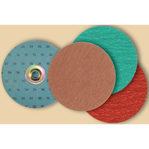 ‎5″ × 5/8″-11-36 Grit - Hub Type Pinnacle Pro Quick Change Disc Alt mfg # 524981 - Apex Tool & Supply