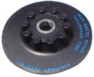 4-1/2" - BD55F Style - Resin Fibre Disc Quick Change Holder Pad - Medium - Apex Tool & Supply