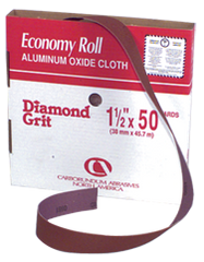 1-1/2'' x 50 Yds - 120 Grit - Aluminum Oxide Shop Roll - Apex Tool & Supply