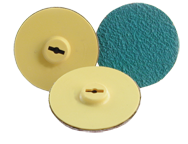 1-1/2" - 40 Grit - Alumina Zirconia - Lubricated - Quick Change Disc - Apex Tool & Supply