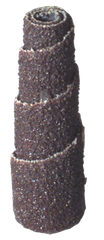 1/2 x 1-1/2 x 1/8'' - 120 Grit - Full Taper A/O Cartridge Roll - Apex Tool & Supply