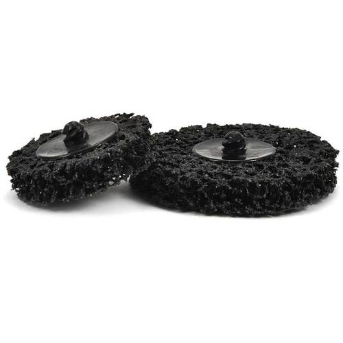 3″ - Extra Coarse Grit - Cleaning Roll-On Quick Change Disc - Apex Tool & Supply