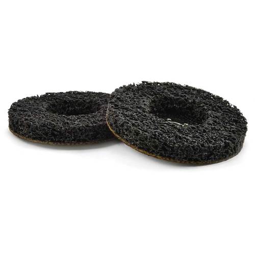 4 1/2″ × 7/8″ - Extra Coarse Grit - Cleaning Disc - Apex Tool & Supply