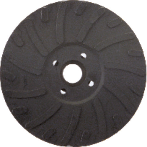 7″ - Smooth Bore - Spiral Pattern - Polymer Backing Plate For Resin Fibre Disc Without Nut - Apex Tool & Supply